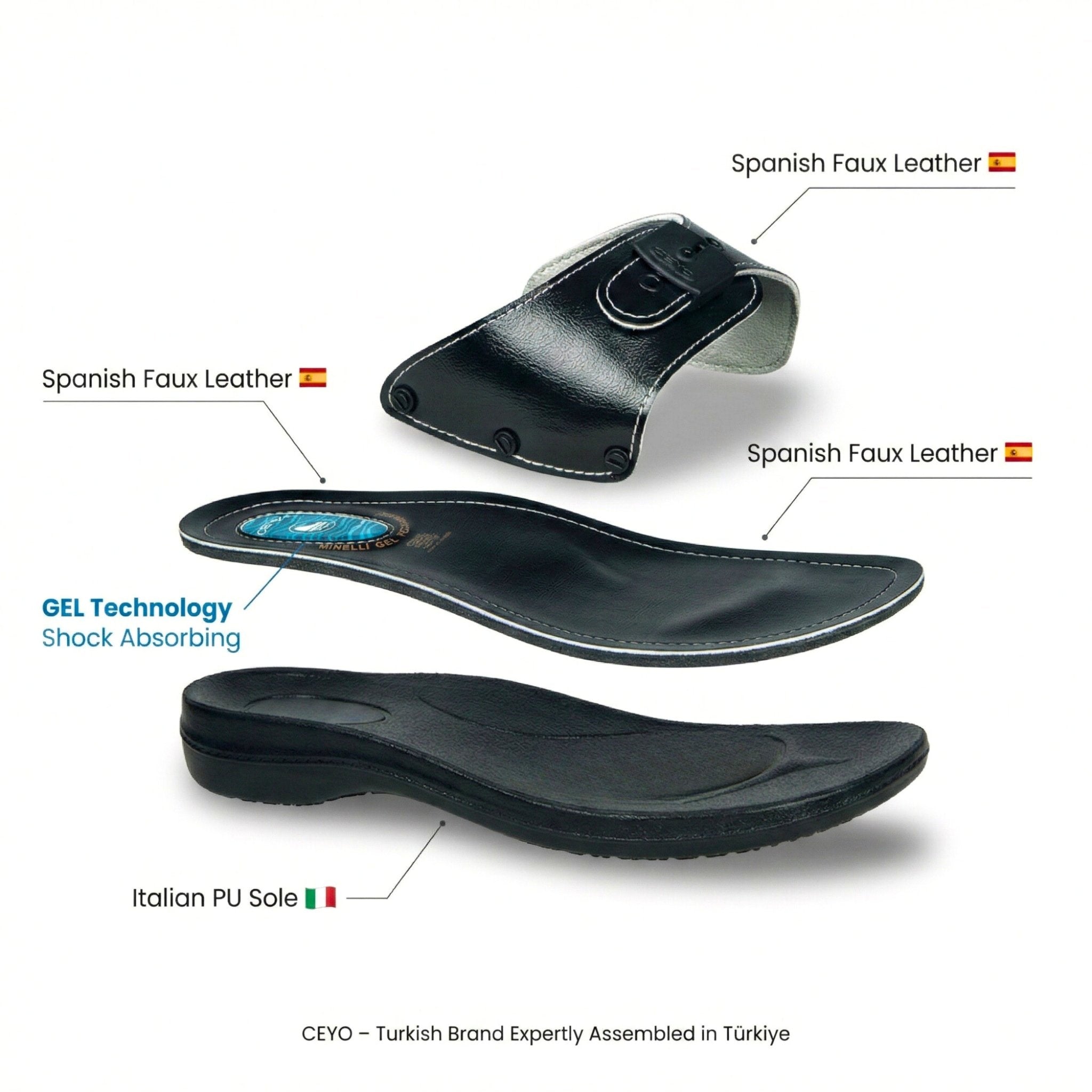 6500 - 1 CEYO TURKISH SANDAL - HadiShop.Ae