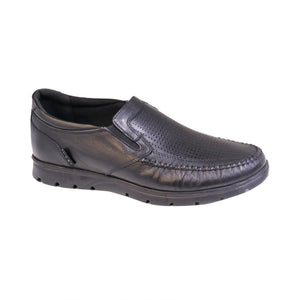 8749 HADI Men's Comfort Medicated Pure Leather Shoes - HadiShop.Ae