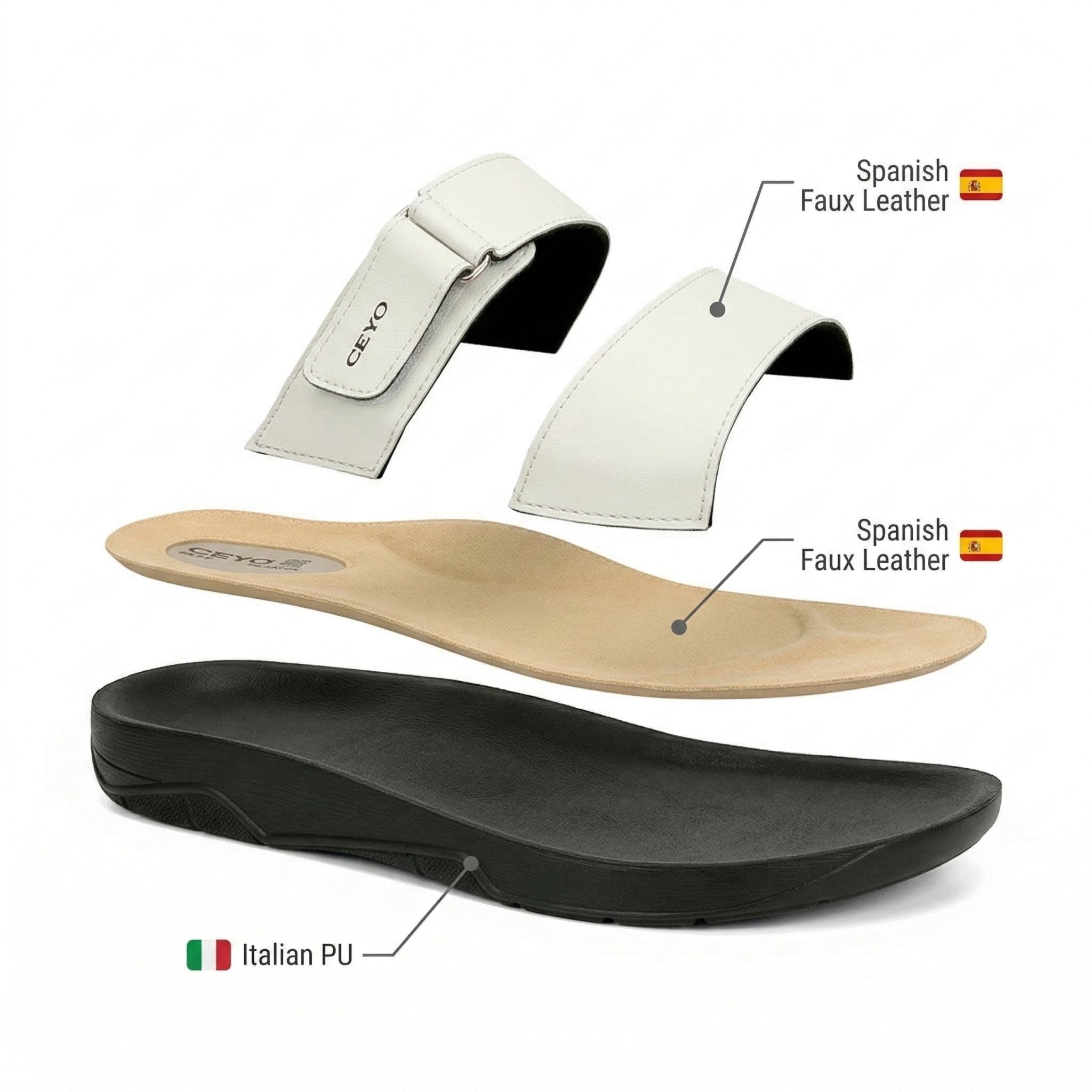 9877-1 CEYO TURKISH ANATOMICAL SANDAL