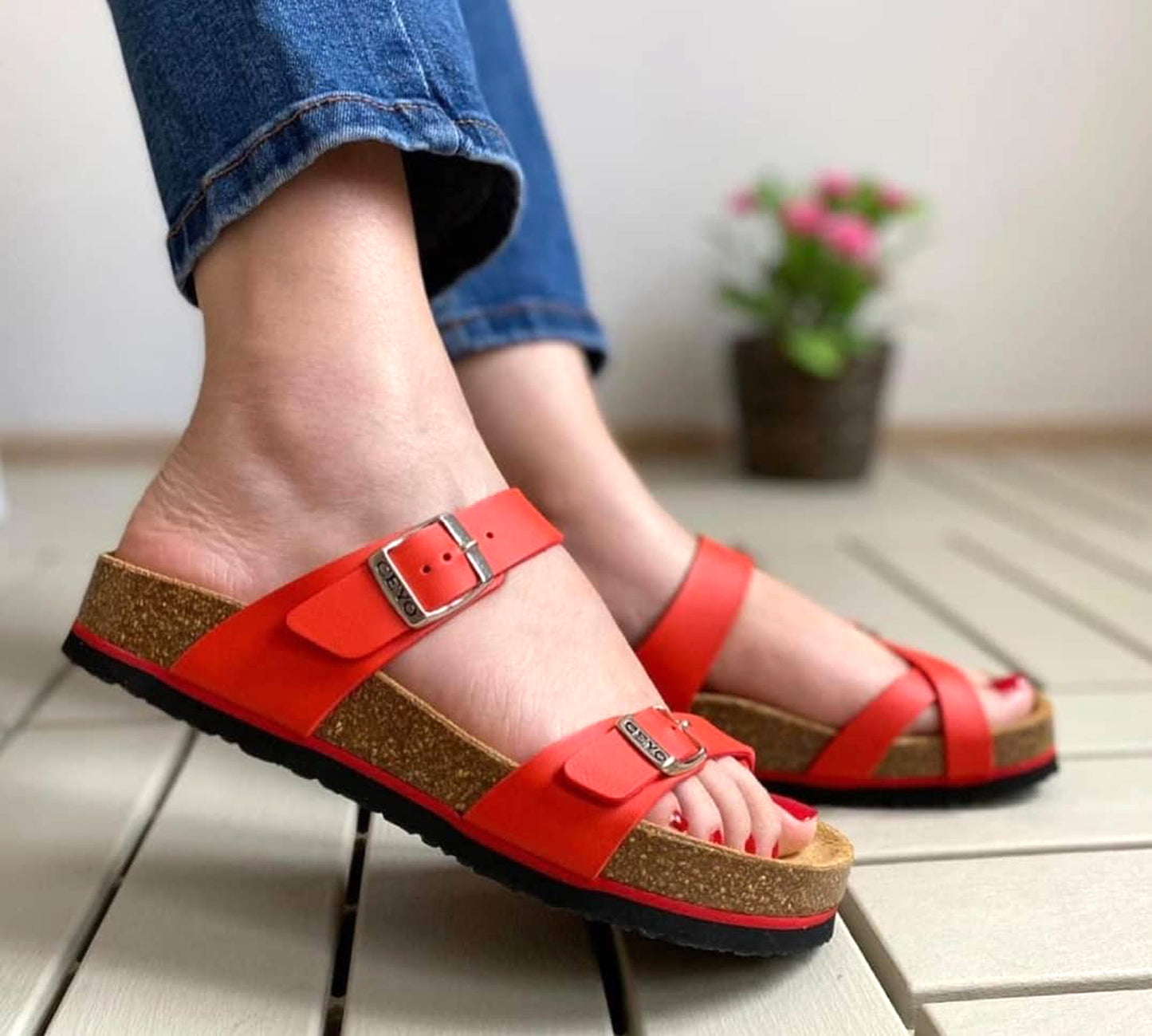 CEYO 9910-Z34 COMFORTABLE TURKISH SANDAL