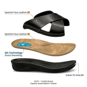 9946 - 1 CEYO TURKISH SANDAL - HadiShop.Ae