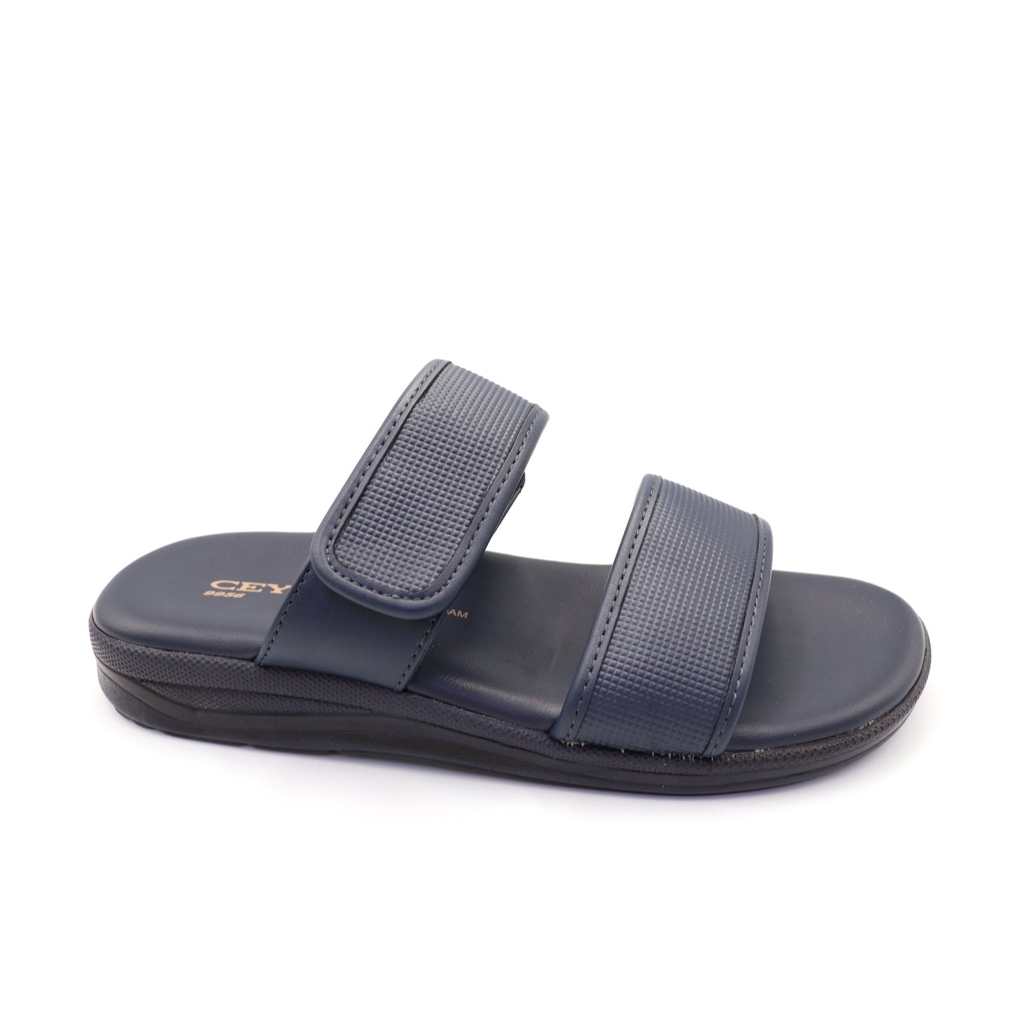 9956 - 5 CEYO Comfortable Memory Foam Sandal - HadiShop.Ae 9956-5 CEYO sandals for men UAE comfortable sandals Dubai sandals for men blue sandals for men
