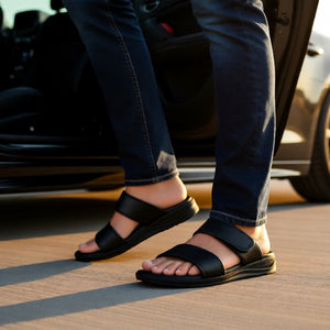 9956-5 CEYO sandals for men UAE comfortable sandals Dubai sandals for men black sandals for men