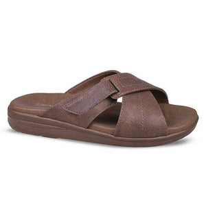 9956 CEYO sandals for men UAE comfortable sandals Dubai sandalsĀ forĀ menĀ leather Comfortable Memory Foam Sandal