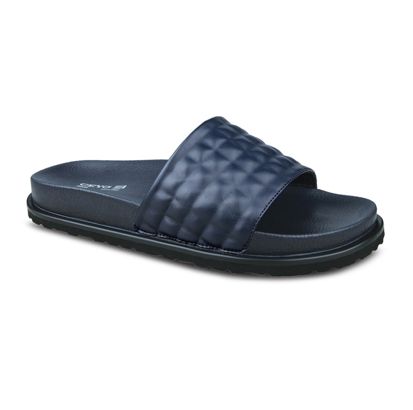 9990 - M Men's Sandals - HadiShop.Ae 9990-m CEYO sandals for men UAE comfortable sandals Dubai sandals for men blue slippers for men