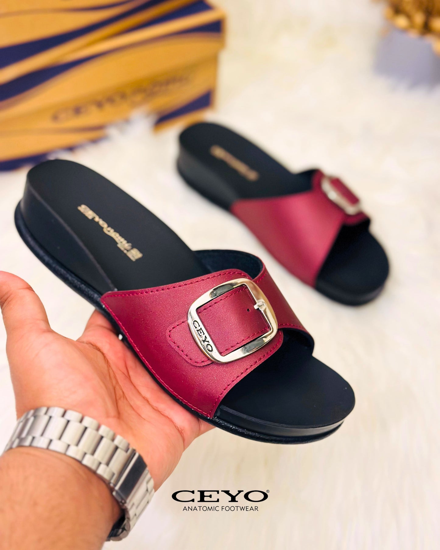 CEYO OLIVA-8 TURKISH SANDAL