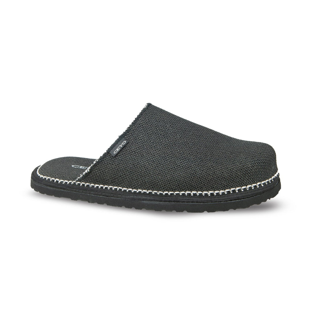 easy-m3 CEYO sandals for men UAE comfortable sandals Dubai sandals for men black slippers for men