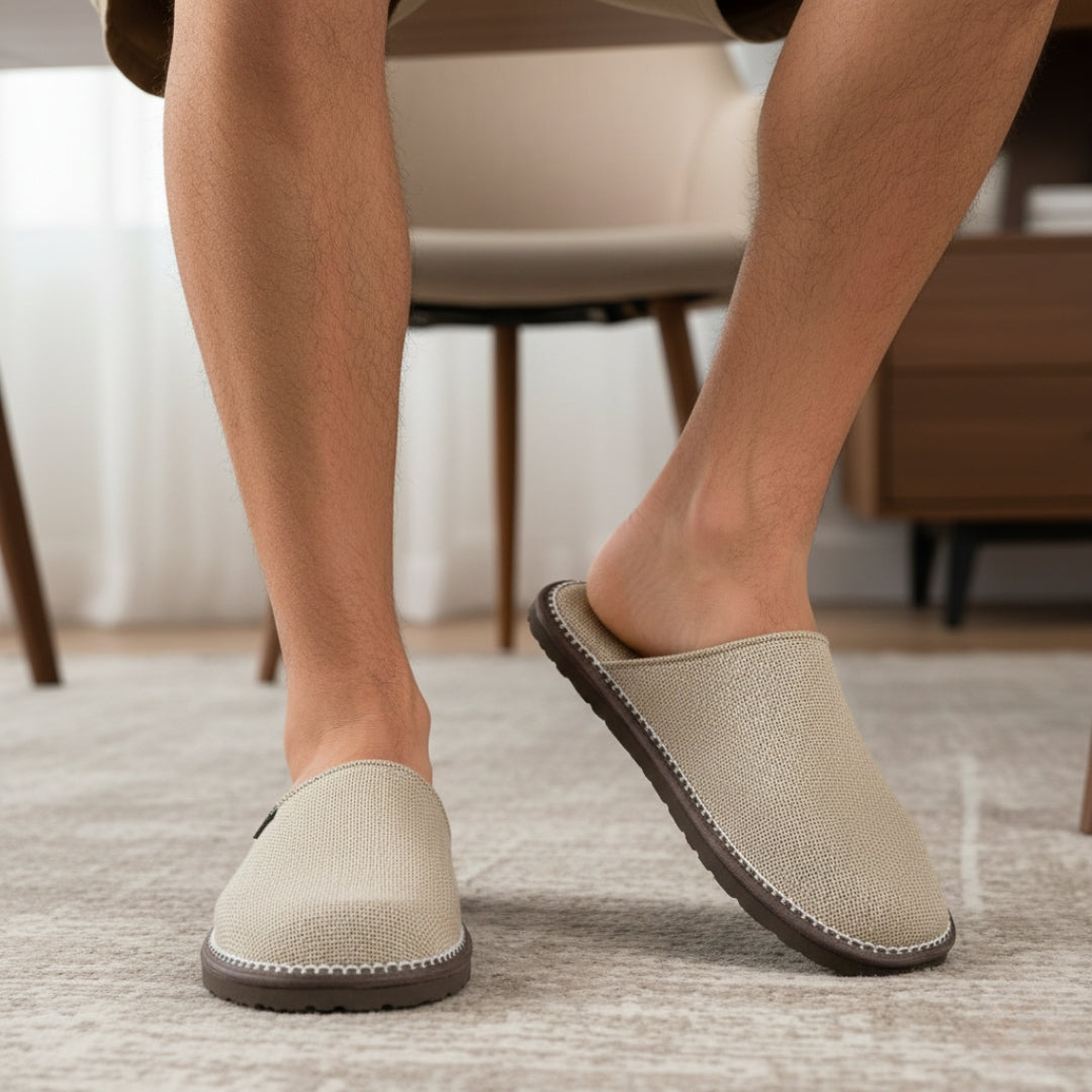 easy-m3 CEYO sandals for men UAE comfortable sandals Dubai sandals for men camel slippers for men