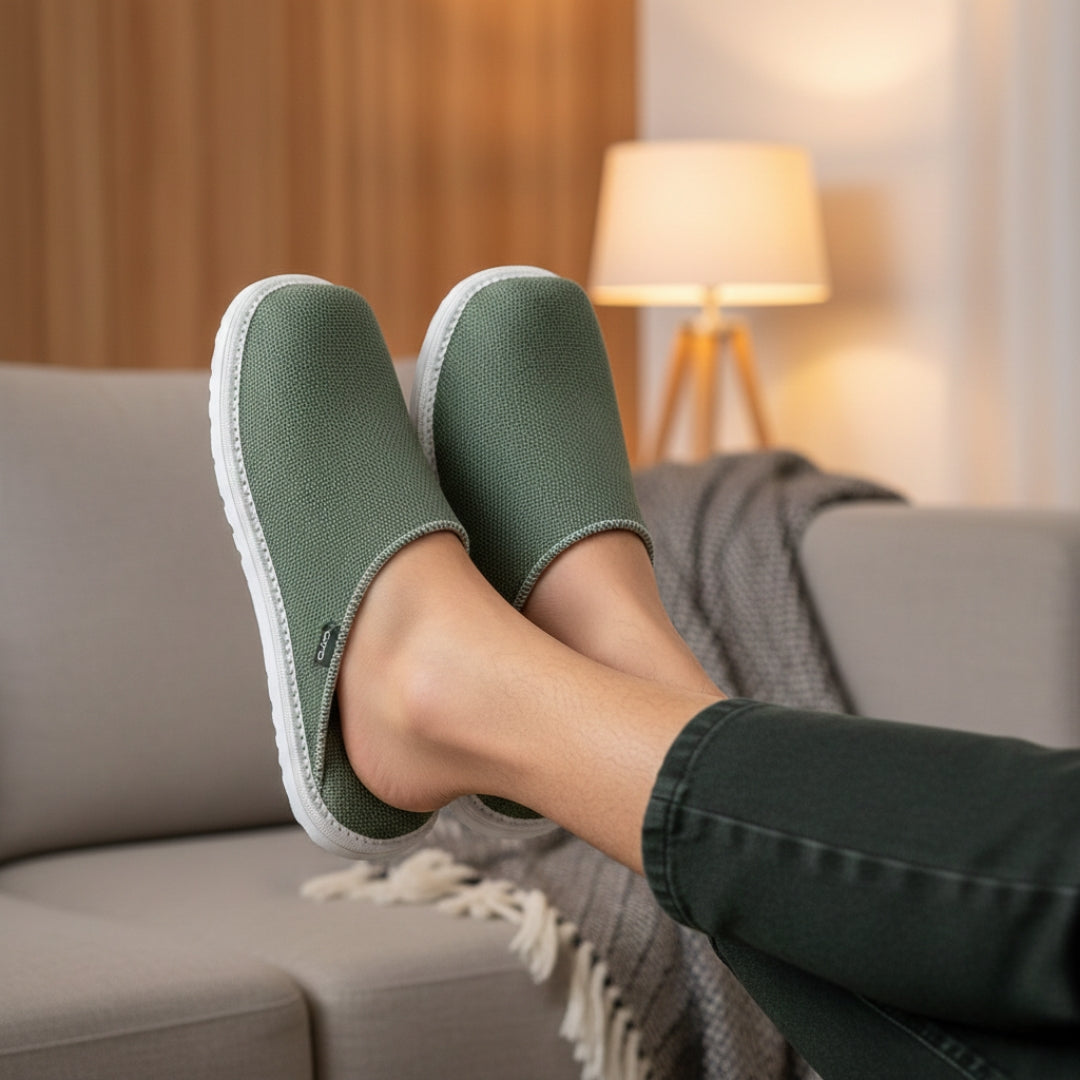 easy-m3 CEYO sandals for men UAE comfortable sandals Dubai sandals for men green slippers for men