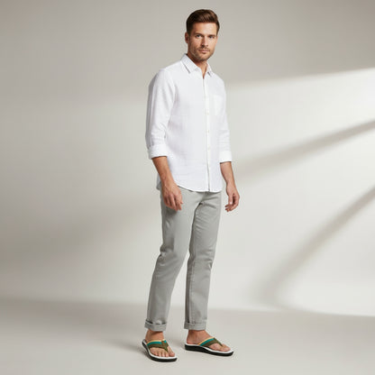 6100-27 CEYO TURKISH SLIPPER CEYO HADI COLLECTION MEDICAL SANDALS TURKISH SANDAL 6100-27 CEYO sandals for men UAE comfortable sandals Dubai sandals for men white sandal for men