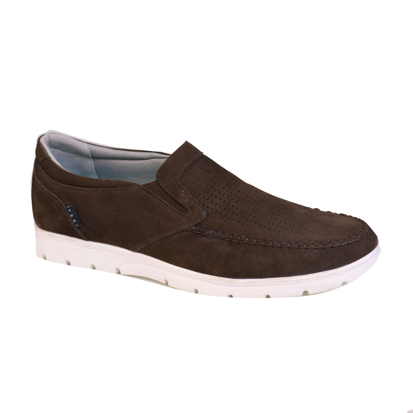 8749 HADI Men's Comfort Medicated Pure Leather Shoes - HadiShop.Ae