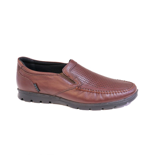 8749 HADI Men's Comfort Medicated Pure Leather Shoes - HadiShop.Ae