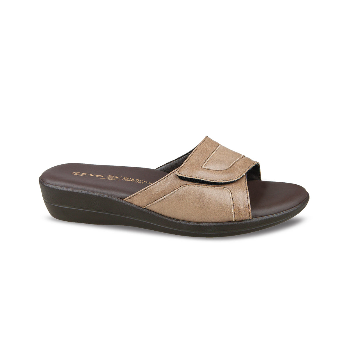 CEYO Turkish Memory Foam Insole Sandal 9863-36 hadi collection uae hadishop.ae