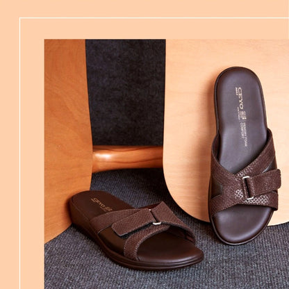 9863 - 7 CEYO Women Memory Foam Sandal - HadiShop.Ae