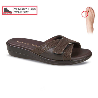 9863 - 7 CEYO Women Memory Foam Sandal - HadiShop.Ae