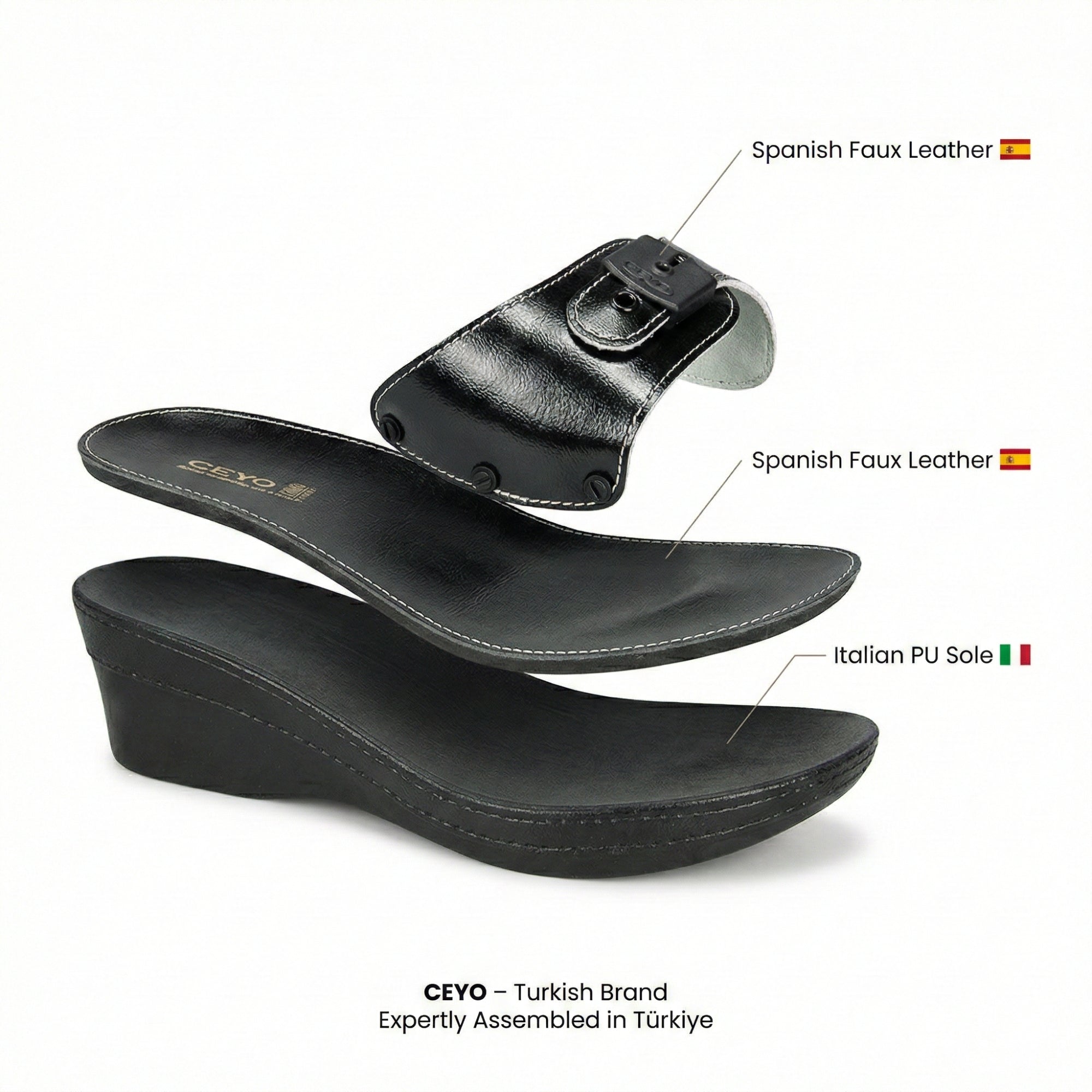 9927 CEYO TURKISH ANATOMICAL SANDAL