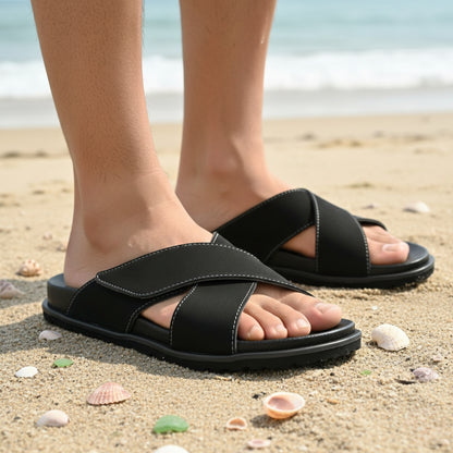 9989-1 CEYO sandals for men UAE comfortable sandals Dubai sandals for men leather