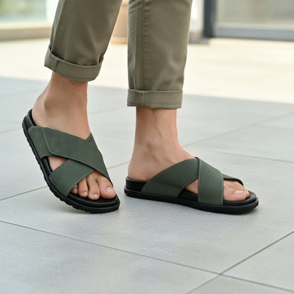 9989-1 CEYO sandals for men UAE comfortable sandals Dubai sandals for men leather