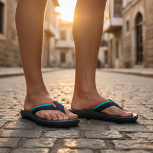 6100-27 CEYO sandals for men UAE comfortable sandals Dubai sandals for men blue sandal for men HADI COLLECTION UAE