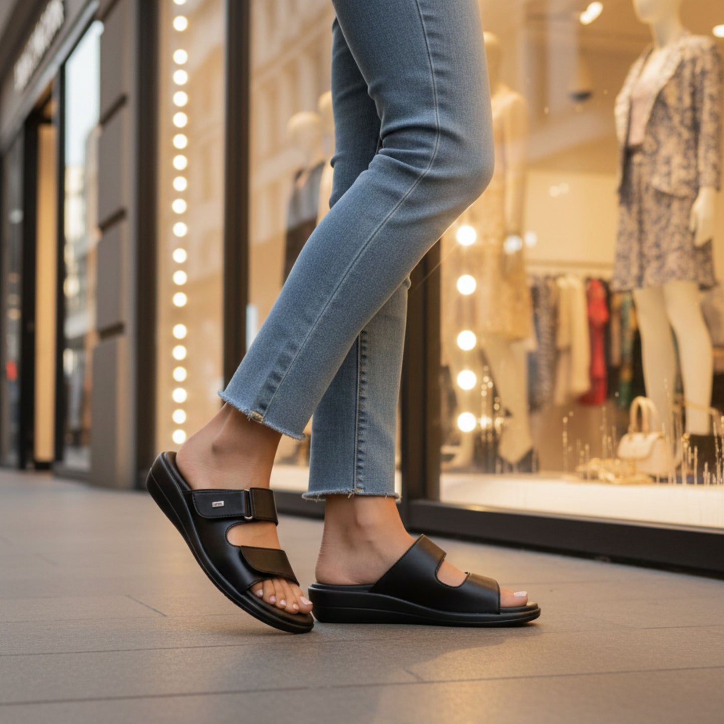 9863 CEYO MEMORY FOAM SANDAL