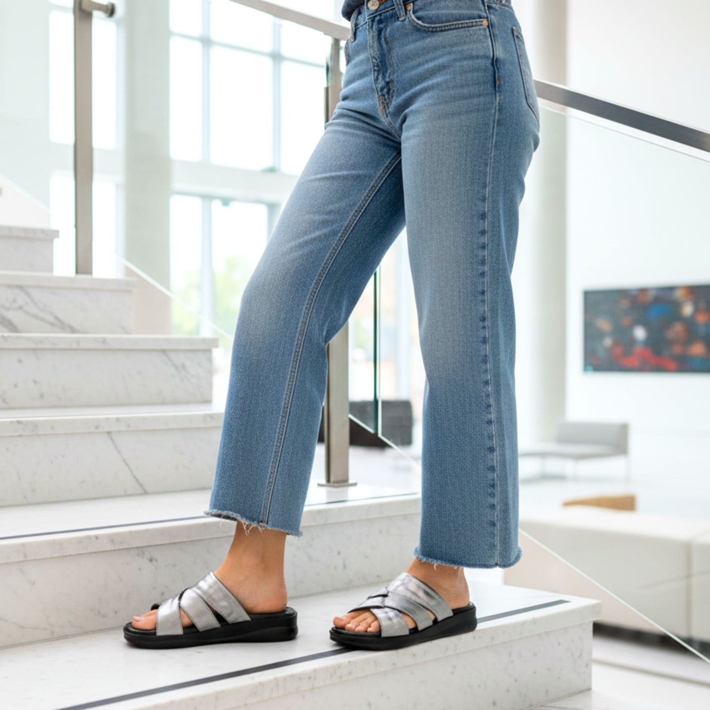 9975-15 CEYO MEMORY FOAM SANDAL