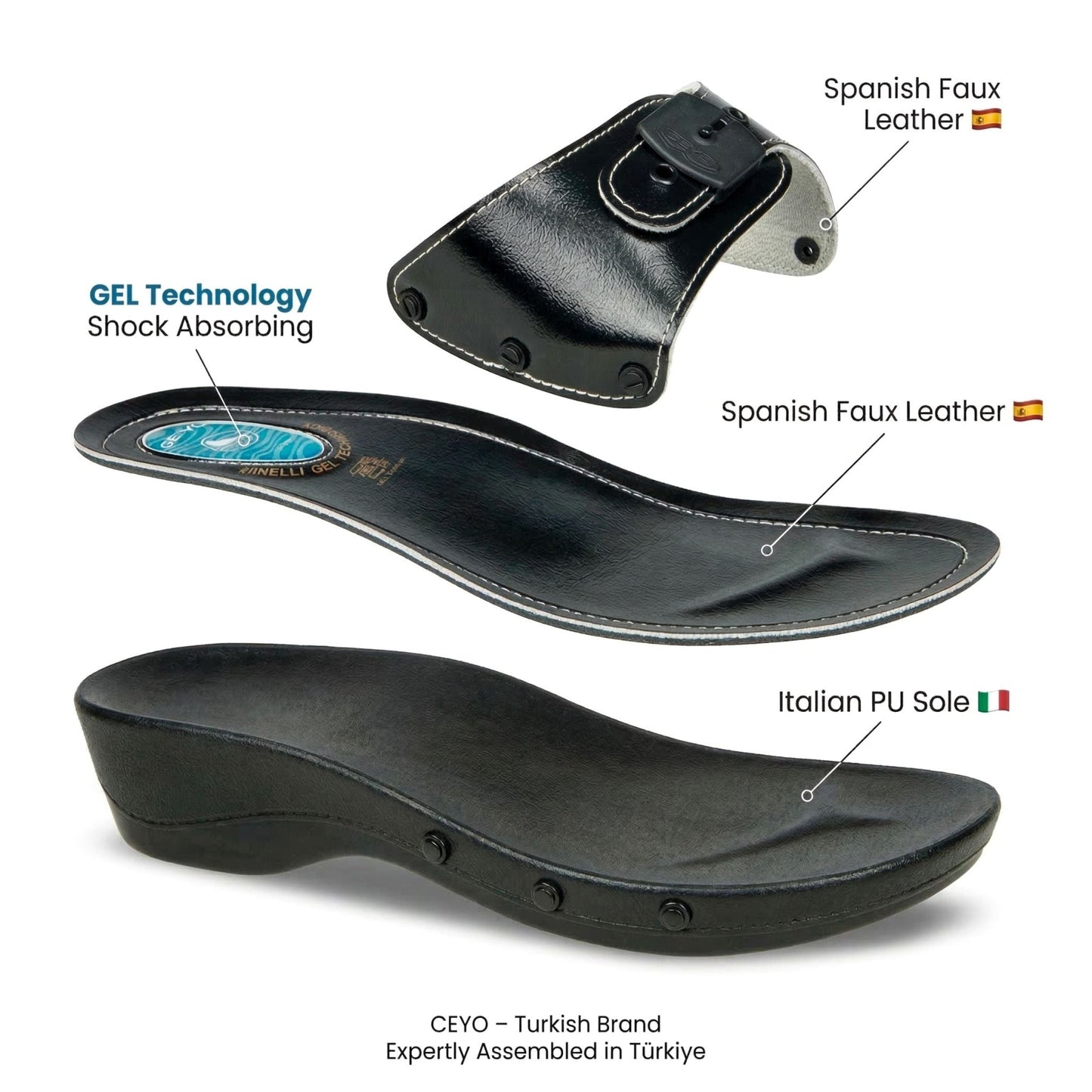 M - 2 CEYO TURKISH SANDAL - HadiShop.Ae