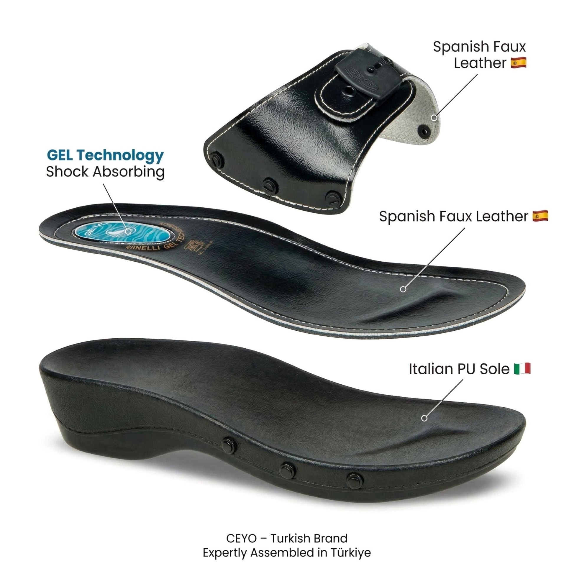 M - 2 CEYO TURKISH SANDAL - HadiShop.Ae